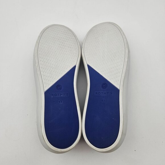 Rothys The Original Slip On Indigo Gingham Womens Sz 8.5 NEW - Picture 7 of 7
